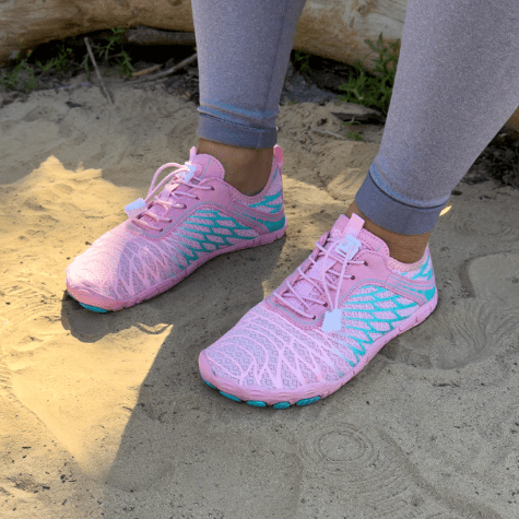 SCARPE BAREFOOT ULTRALEGGERE - SCARPE DA TREKKING MULTIUSO DA PORTARE A PIEDE NUDO CON SUOLA ADATTABILE AL PIEDE | PHANX - PHANX
