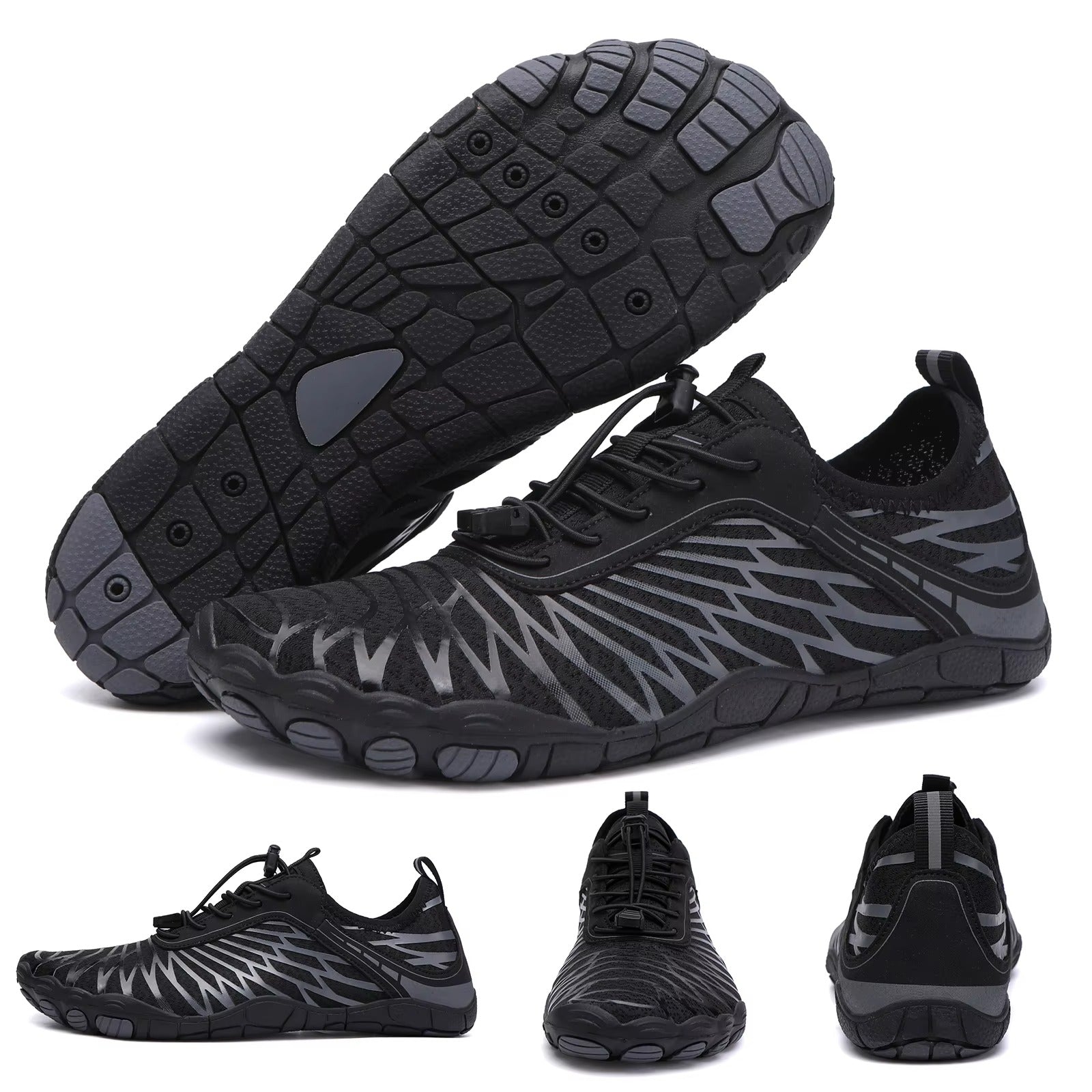 SCARPE BAREFOOT ULTRALEGGERE - SCARPE DA TREKKING MULTIUSO DA PORTARE A PIEDE NUDO CON SUOLA ADATTABILE AL PIEDE | PHANX - PHANX